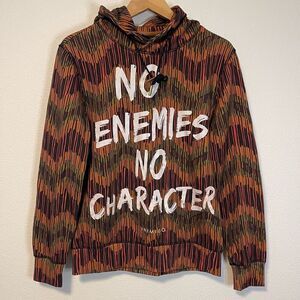 Inimigo No Enemies No Character Multicolor Hoodie Size Small